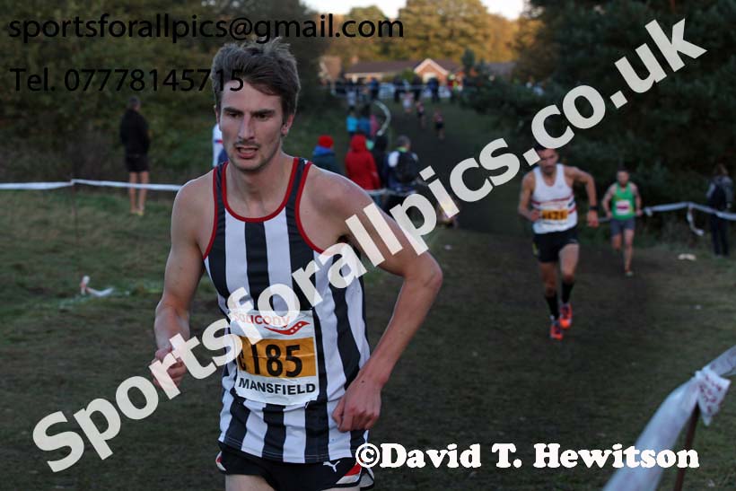 Senior mens National Cross Country Relay, Berry Hill Park, Mansfield. Photo:  David T. Hewitson/Sports for All Pics